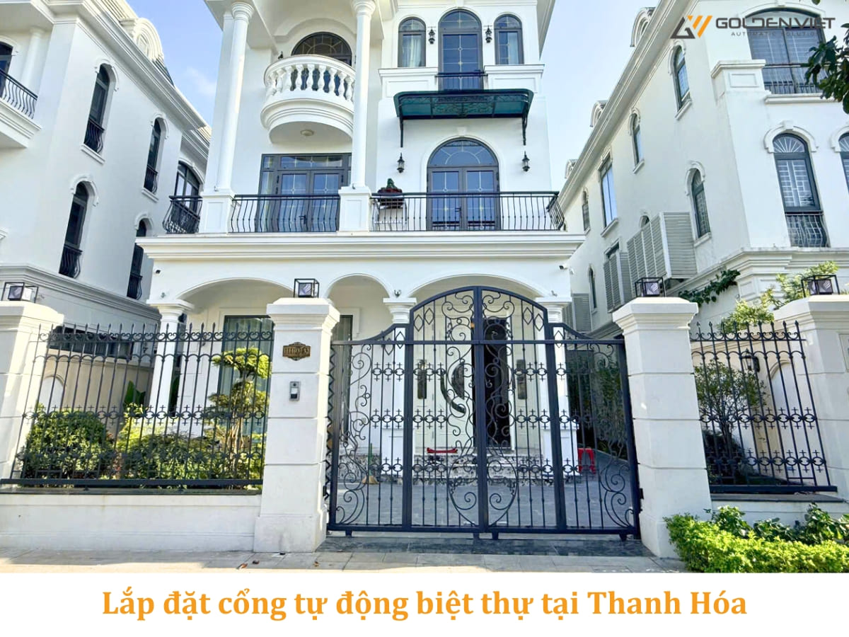 Lắp đặt 2 bộ motor cổng trượt tự động Life Acer 400kg tại Thanh Hóa